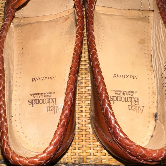 Allen Edmonds Shoes Men’s SZ 11.5 Maxfield Tassel Loafers Slip On Leather Brown - Picture 9 of 13